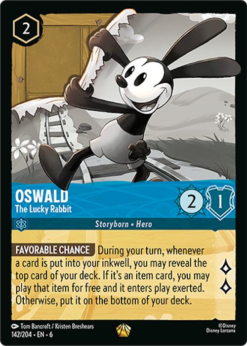 Oswald - The Lucky Rabbit (142/204) [Azurite Sea] | Jack's On Queen