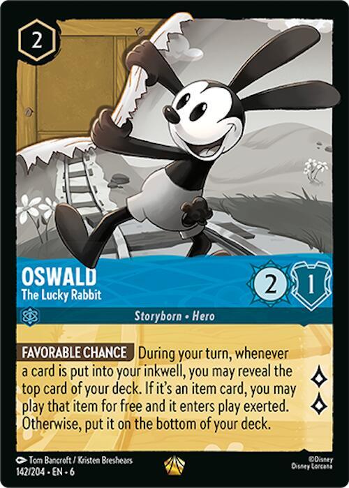 Oswald - The Lucky Rabbit (142/204) [Azurite Sea] | Jack's On Queen