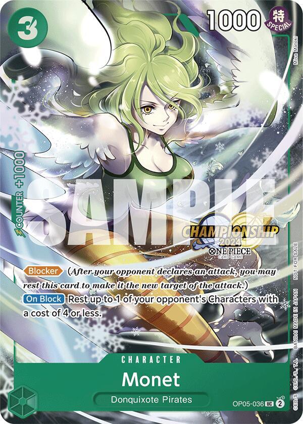 Monet (CS 2024 Event Pack) (OP05-036) [One Piece Promotion Cards] | Jack's On Queen