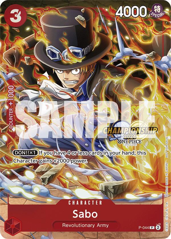 Sabo (CS 2024 Event Pack) (P-044) [One Piece Promotion Cards] | Jack's On Queen