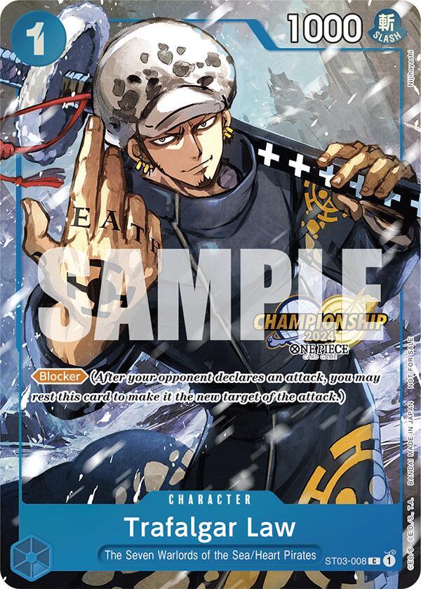 Trafalgar Law - ST03-008 (CS 2024 Event Pack) (ST03-008) [One Piece Promotion Cards] | Jack's On Queen