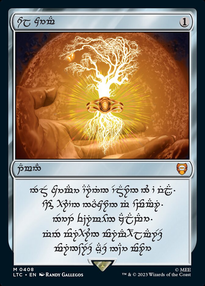 Sol Ring (408) (Elven) [The Lord of the Rings: Tales of Middle-Earth Commander] | Jack's On Queen