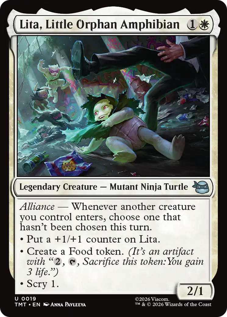 Lita, Little Orphan Amphibian [Teenage Mutant Ninja Turtles] | Jack's On Queen