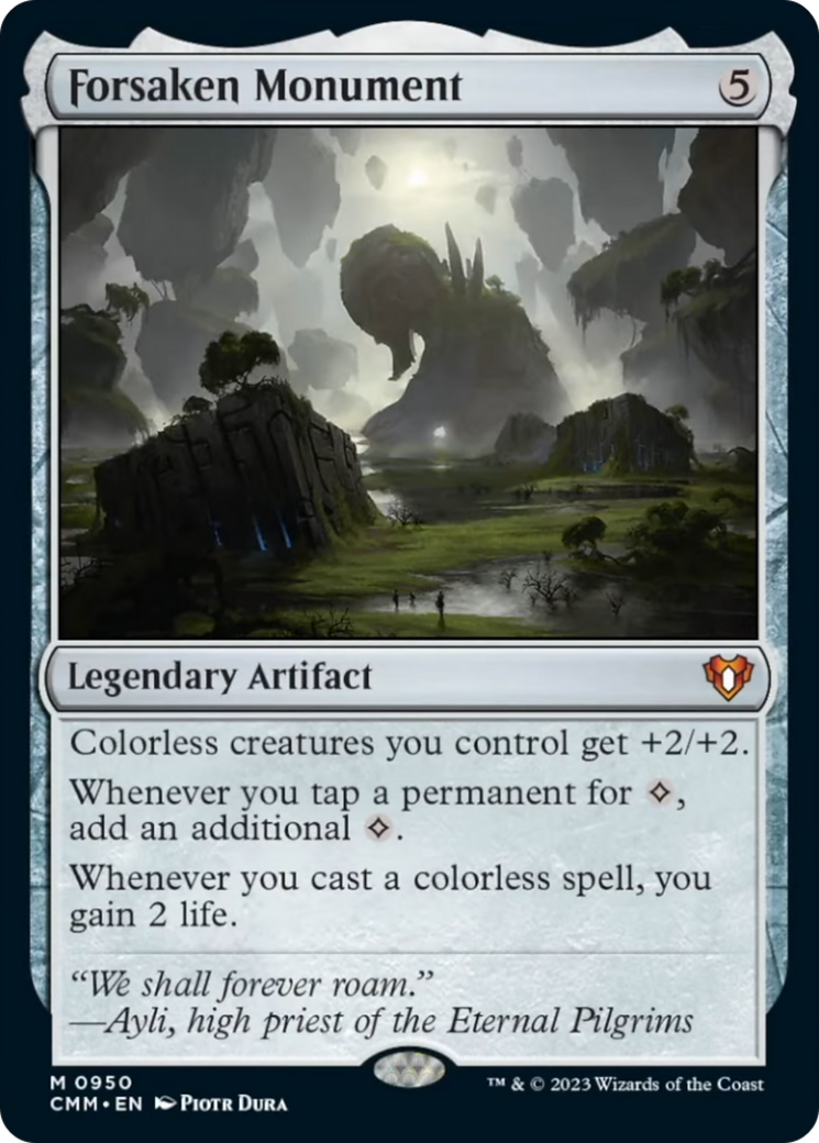 Forsaken Monument [Commander Masters] | Jack's On Queen