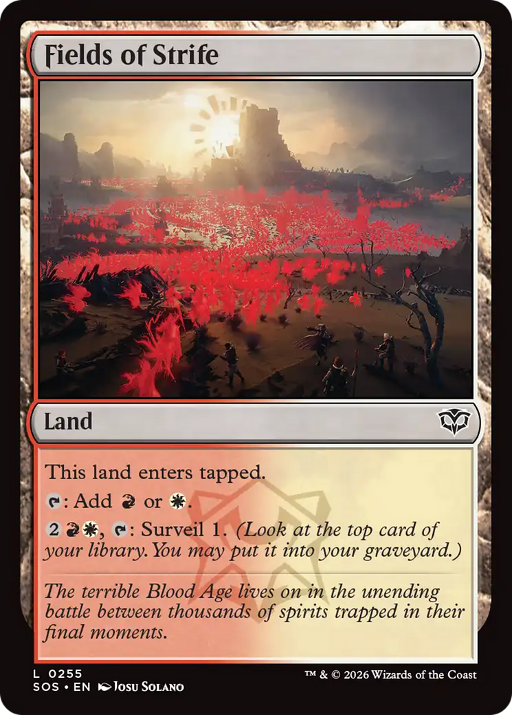 Fields of Strife [Secrets of Strixhaven] | Jack's On Queen