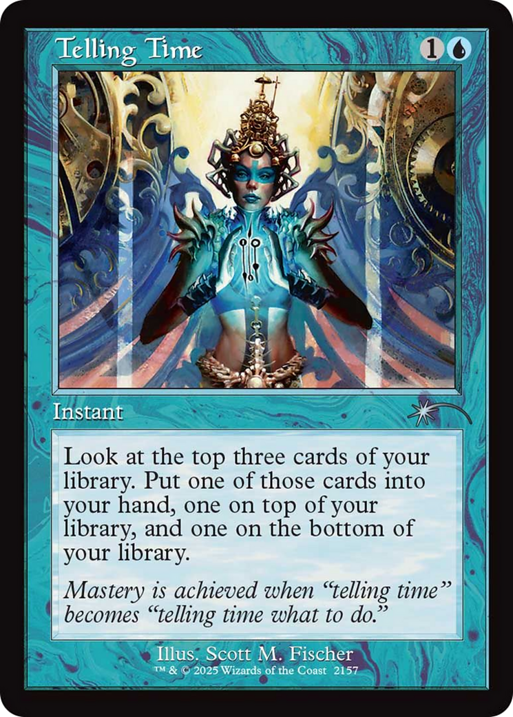 Telling Time (Retro Frame) [Secret Lair Drop Series] | Jack's On Queen