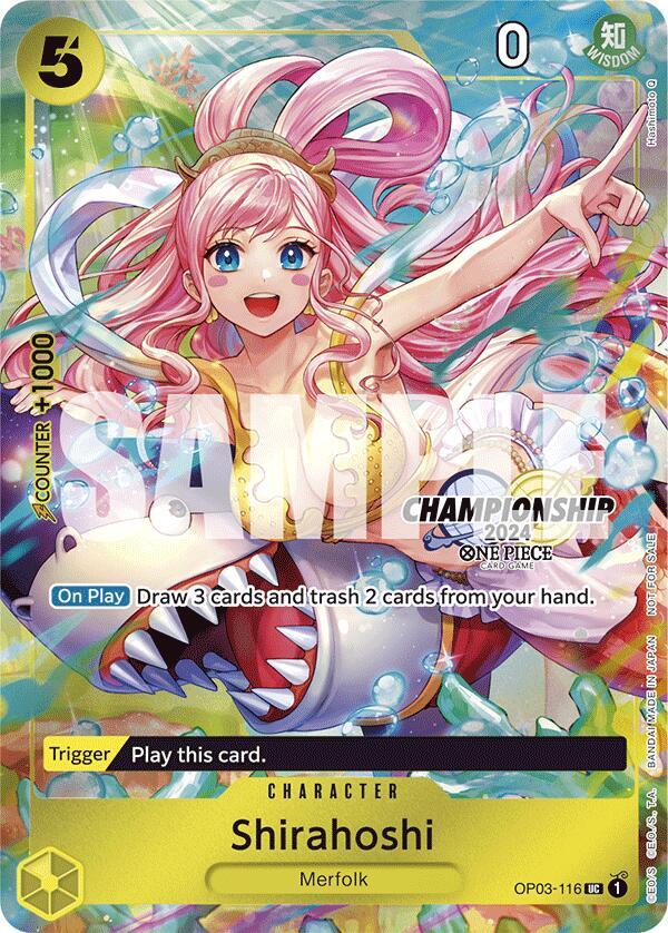 Shirahoshi (CS 2024 Celebration Pack) (OP03-116) [One Piece Promotion Cards] | Jack's On Queen
