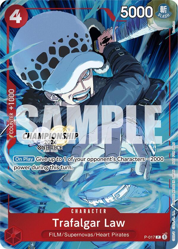 Trafalgar Law (CS 2024 Celebration Pack) (P-017) [One Piece Promotion Cards] | Jack's On Queen