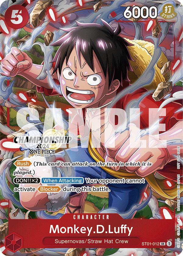 Monkey.D.Luffy (CS 2024 Celebration Pack) (ST01-012) [One Piece Promotion Cards] | Jack's On Queen