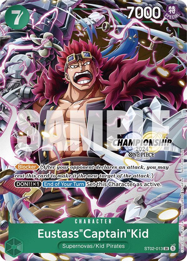 Eustass"Captain"Kid (CS 2024 Celebration Pack) (ST02-013) [One Piece Promotion Cards] | Jack's On Queen