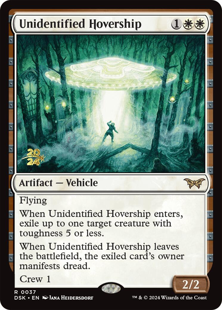 Unidentified Hovership [Duskmourn: House of Horror Prerelease Promos] | Jack's On Queen