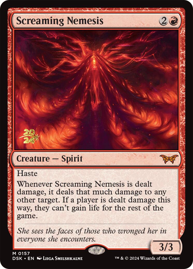 Screaming Nemesis [Duskmourn: House of Horror Prerelease Promos] | Jack's On Queen