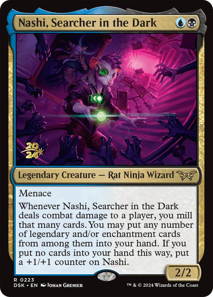 Nashi, Searcher in the Dark [Duskmourn: House of Horror Prerelease Promos] | Jack's On Queen