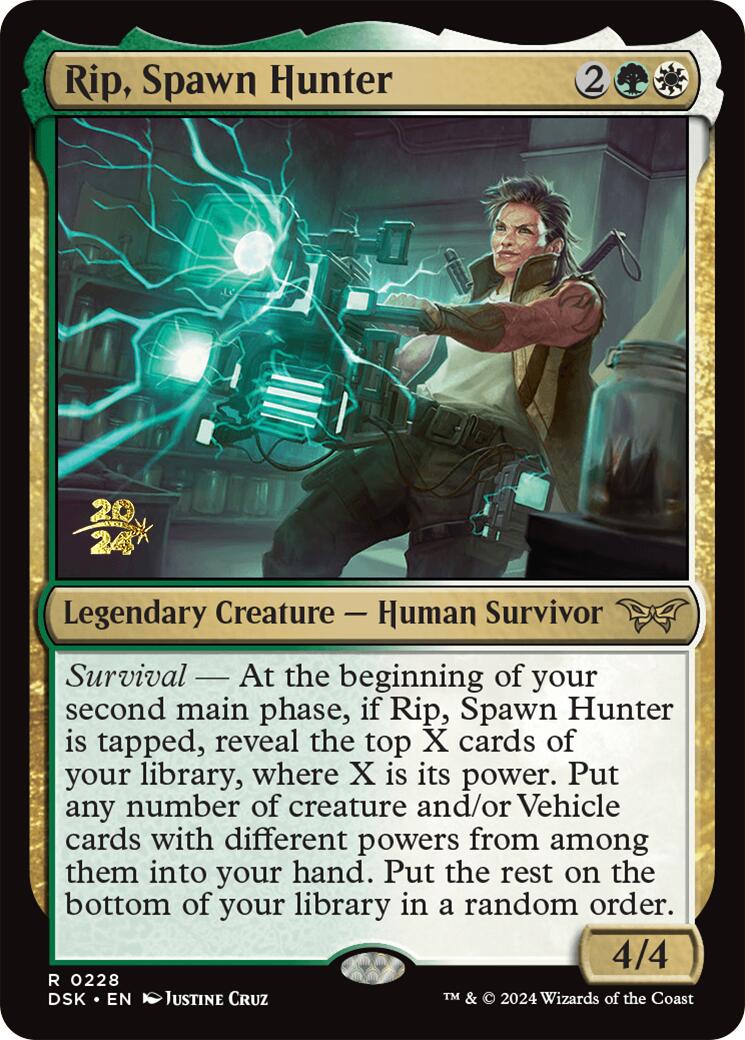 Rip, Spawn Hunter [Duskmourn: House of Horror Prerelease Promos] | Jack's On Queen