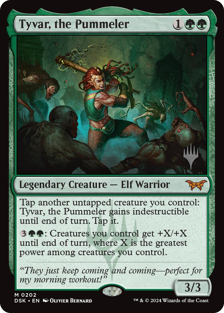 Tyvar, the Pummeler [Duskmourn: House of Horror Promos] | Jack's On Queen