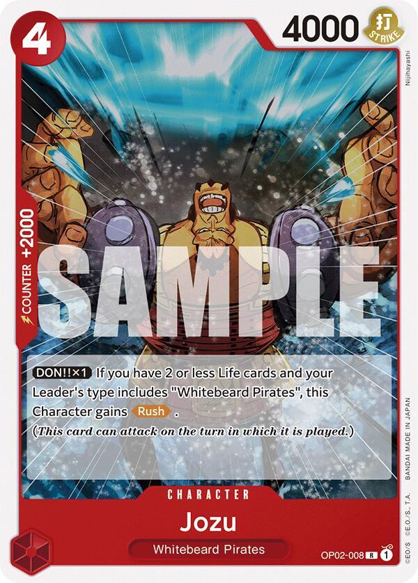 Jozu (OP02-008) [Starter Deck 15: RED Edward.Newgate] | Jack's On Queen
