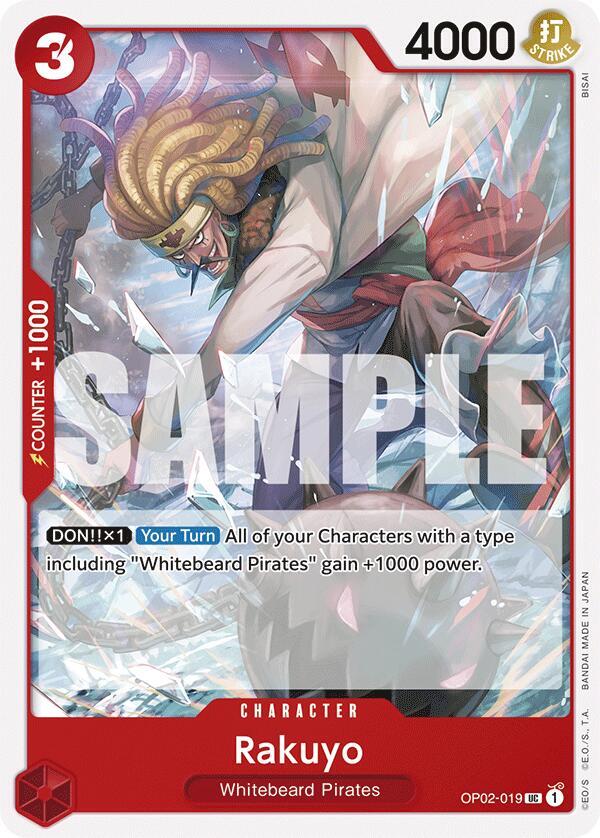 Rakuyo (OP02-019) [Starter Deck 15: RED Edward.Newgate] | Jack's On Queen