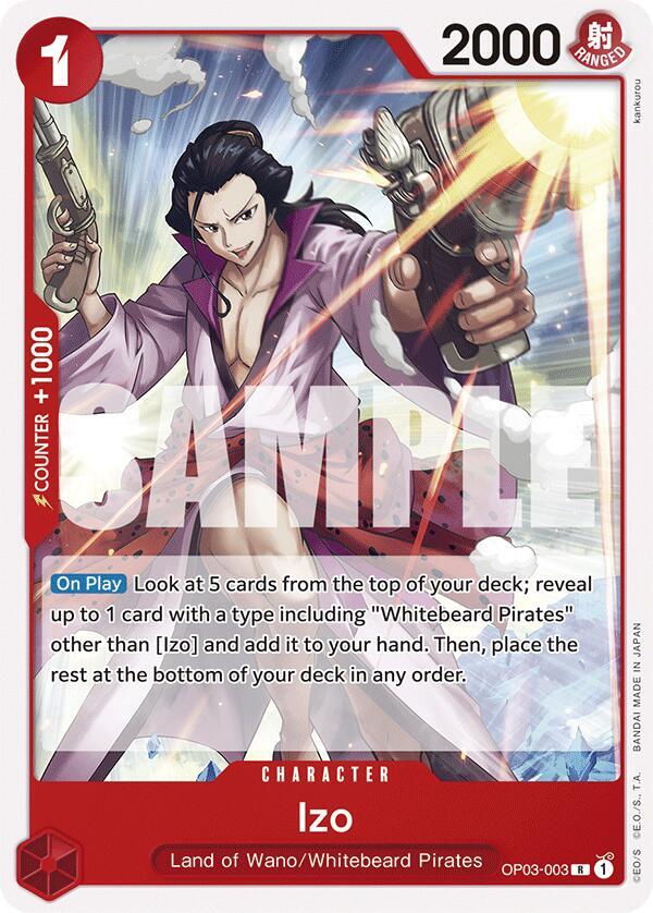 Izo (OP03-003) [Starter Deck 15: RED Edward.Newgate] | Jack's On Queen