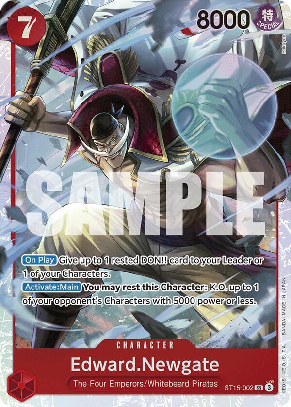 Edward.Newgate (ST15-002) (ST15-002) [Starter Deck 15: RED Edward.Newgate] | Jack's On Queen