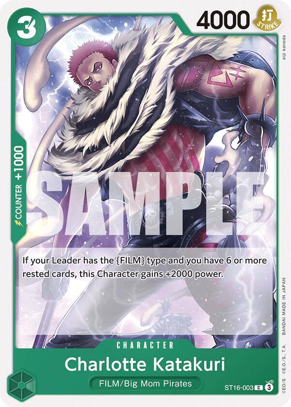 Charlotte Katakuri (ST16-003) [Starter Deck 16: GREEN Uta] | Jack's On Queen
