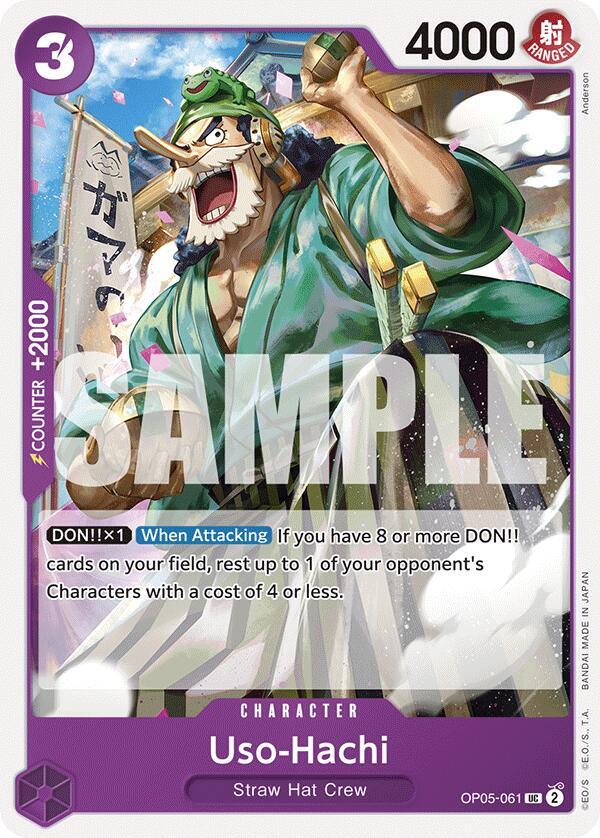 Uso-Hachi (OP05-061) (OP05-061) [Starter Deck 18: PURPLE Monkey.D.Luffy] | Jack's On Queen