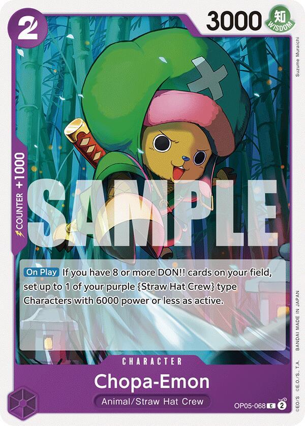 Chopa-Emon (OP05-068) [Starter Deck 18: PURPLE Monkey.D.Luffy] | Jack's On Queen