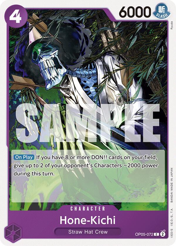 Hone-Kichi (OP05-072) [Starter Deck 18: PURPLE Monkey.D.Luffy] | Jack's On Queen