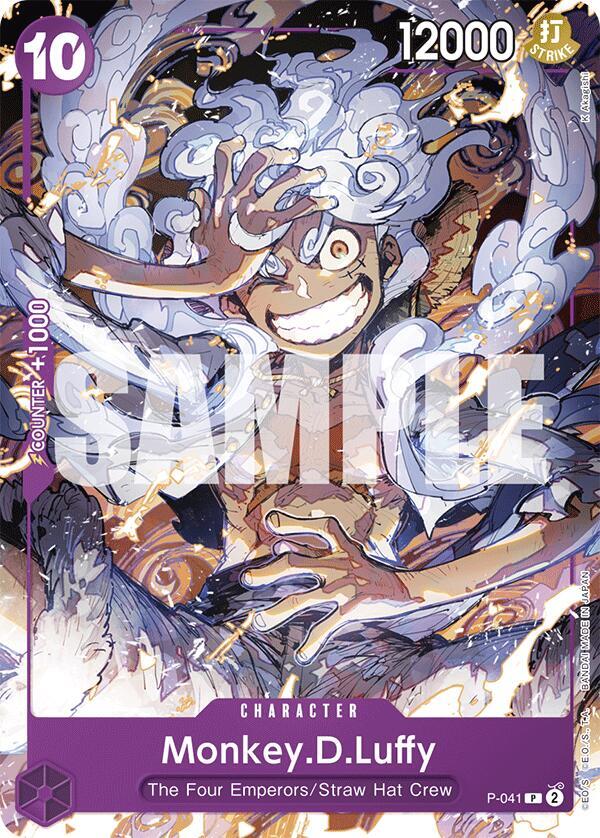Monkey.D.Luffy (P-041) (P-041) [Starter Deck 18: PURPLE Monkey.D.Luffy] | Jack's On Queen