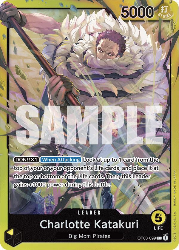 Charlotte Katakuri (OP03-099) (OP03-099) [Starter Deck 20: YELLOW Charlotte Katakuri] | Jack's On Queen
