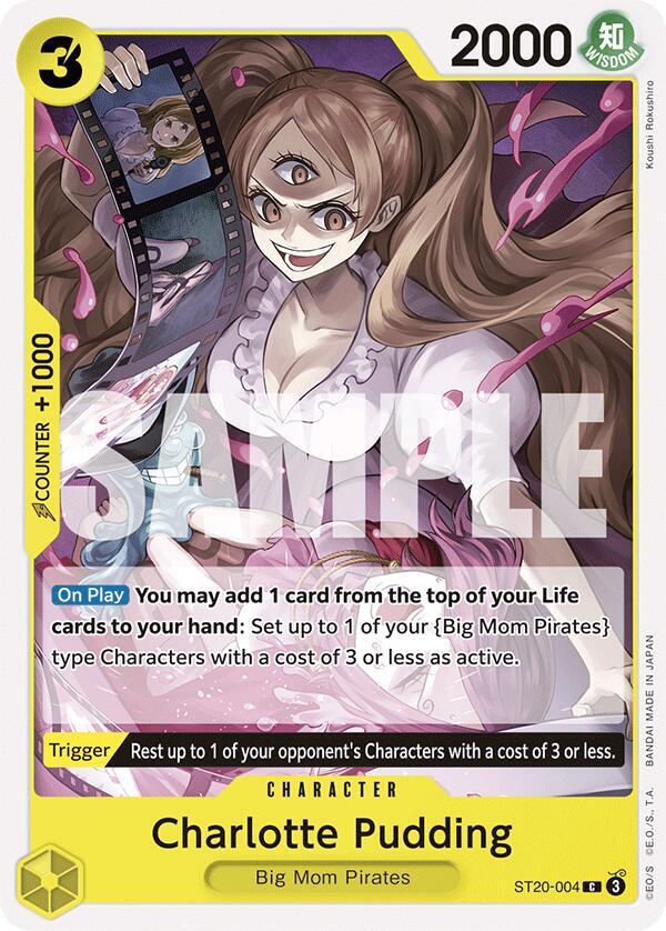 Charlotte Pudding (ST20-004) (ST20-004) [Starter Deck 20: YELLOW Charlotte Katakuri] | Jack's On Queen