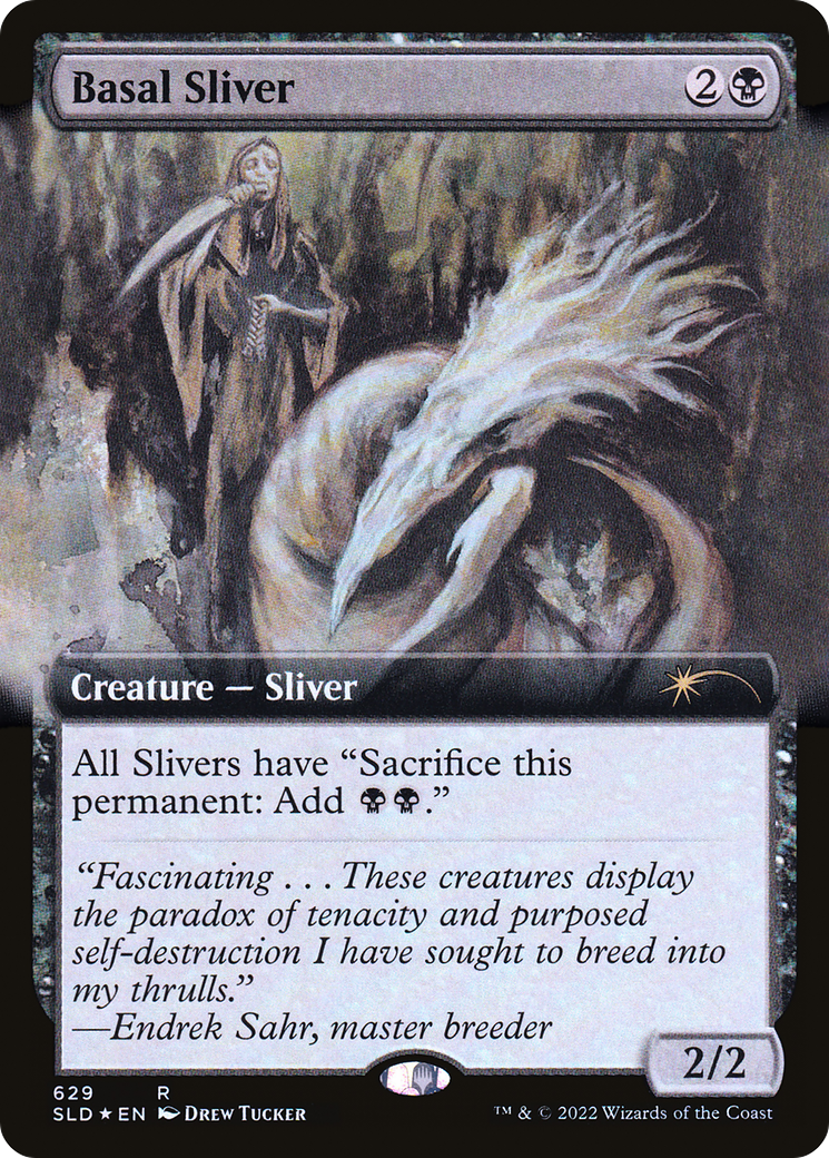 Basal Sliver (Extended Art) [Secret Lair Drop Promos] | Jack's On Queen