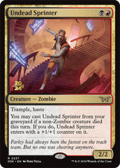 Undead Sprinter [Duskmourn: House of Horror Prerelease Promos] | Jack's On Queen