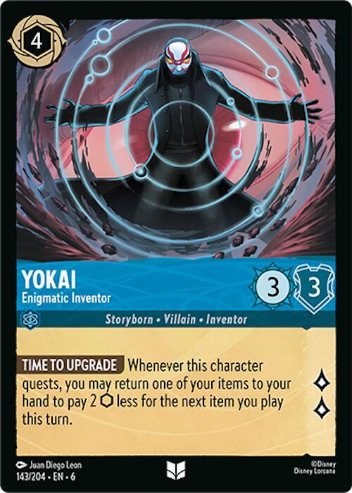 Yokai - Enigmatic Inventor (143/204) [Azurite Sea] | Jack's On Queen