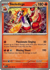 Skeledirge (038/198) (Theme Deck Exclusive) [Scarlet & Violet: Base Set] | Jack's On Queen