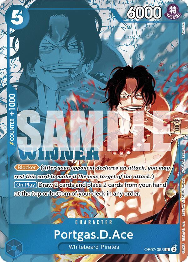Portgas.D.Ace (Winner Pack 2024 Oct.-Dec.) (OP07-053) [One Piece Promotion Cards] | Jack's On Queen