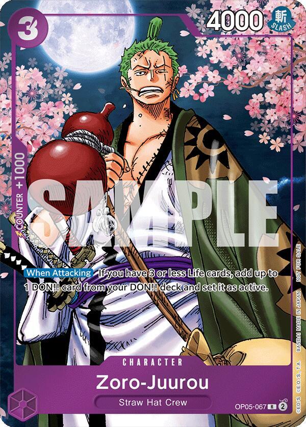 Zoro-Juurou (Event Pack Vol. 5) (OP05-067) [One Piece Promotion Cards] | Jack's On Queen