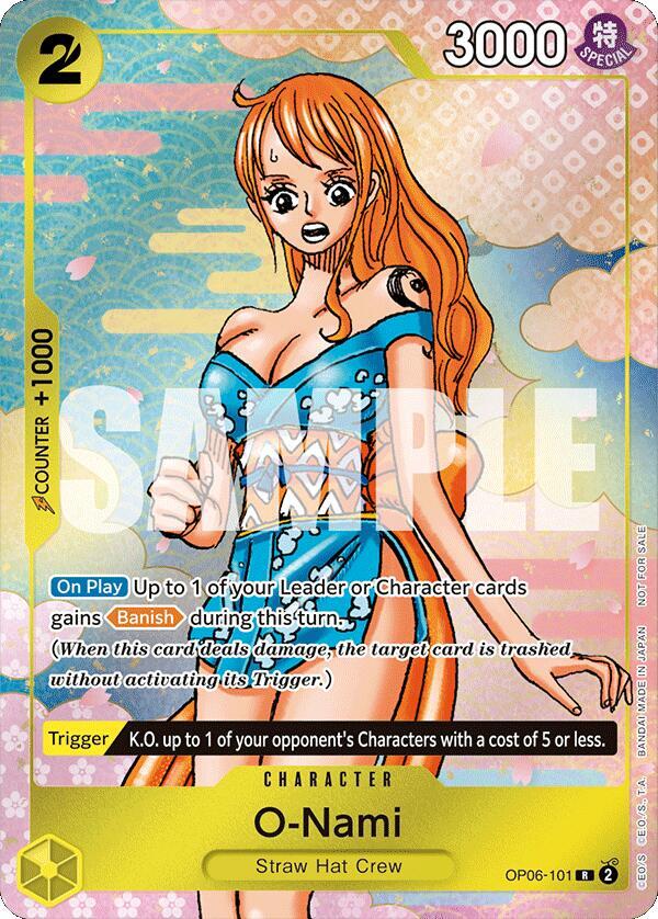 O-Nami (Event Pack Vol. 5) (OP06-101) [One Piece Promotion Cards] | Jack's On Queen