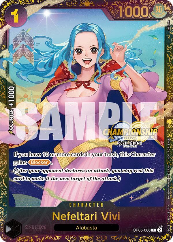Nefeltari Vivi (October Championship 2024 Store Regionals) (OP05-086) [One Piece Promotion Cards] | Jack's On Queen