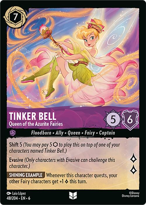 Tinker Bell - Queen of the Azurite Fairies (48/204) [Azurite Sea] | Jack's On Queen