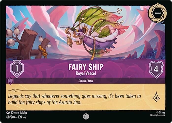 Fairy Ship - Royal Vessel (68/204) [Azurite Sea] | Jack's On Queen