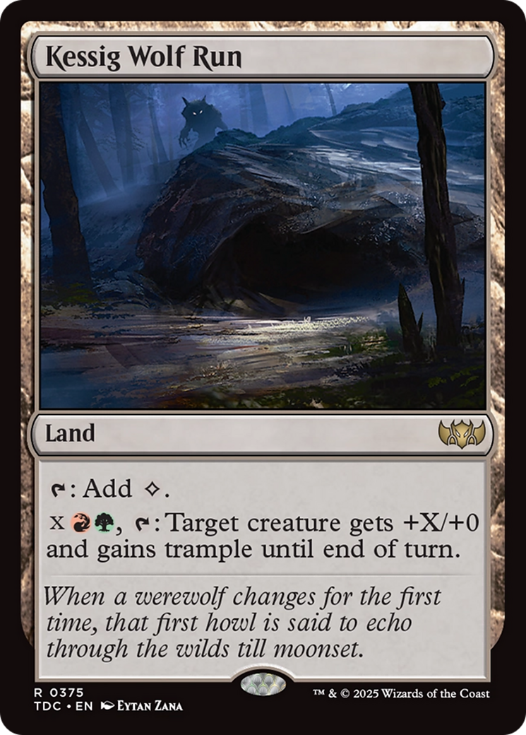 Kessig Wolf Run [Tarkir: Dragonstorm Commander] | Jack's On Queen
