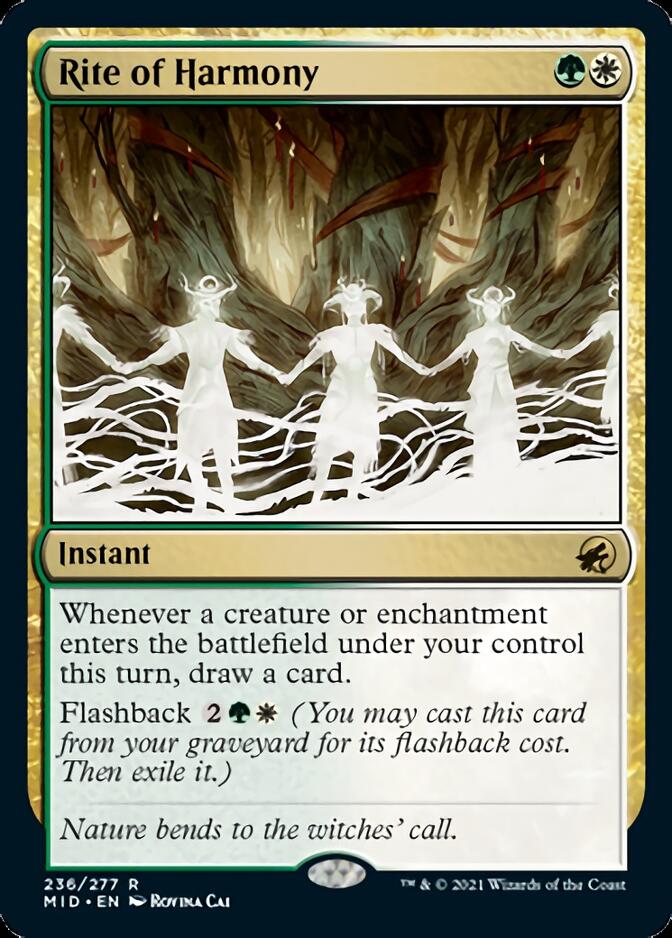 Rite of Harmony [Innistrad: Midnight Hunt] | Jack's On Queen