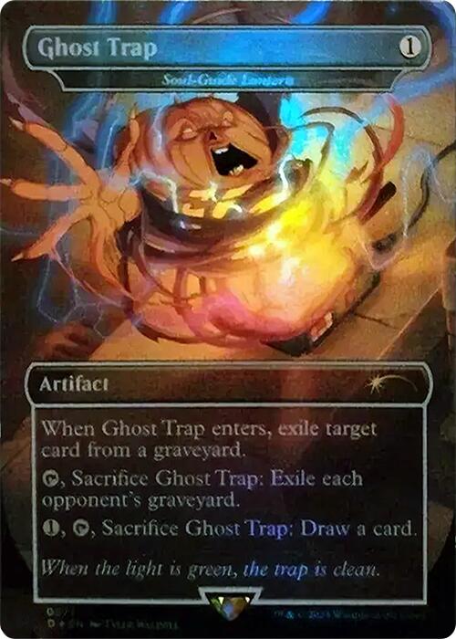 Ghost Trap - Soul-Guide Lantern (Rainbow Foil) [Secret Lair Drop Series] | Jack's On Queen