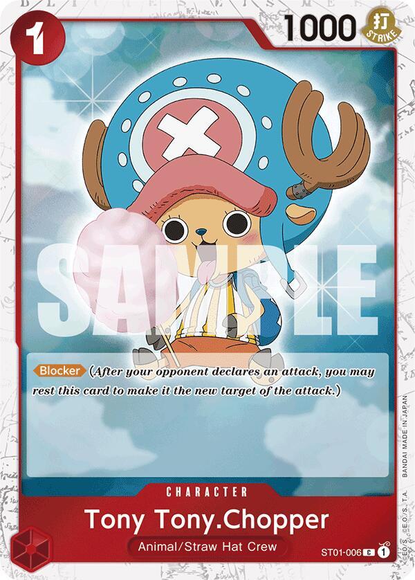 Tony Tony.Chopper (ST01-006) (Jolly Roger Foil) (ST01-006) [Premium Booster -The Best-] | Jack's On Queen
