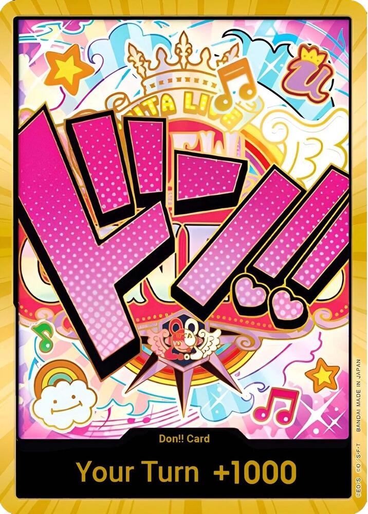 DON!! Card (Uta) (Gold) [Premium Booster -The Best-] | Jack's On Queen