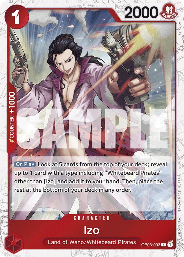 Izo (OP03-003) (Jolly Roger Foil) (OP03-003) [Premium Booster -The Best-] | Jack's On Queen