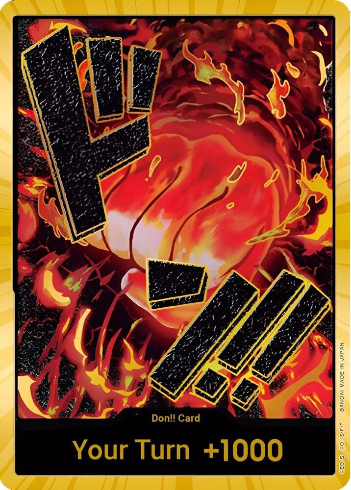 DON!! Card (Sakazuki) (Gold) [Premium Booster -The Best-] | Jack's On Queen