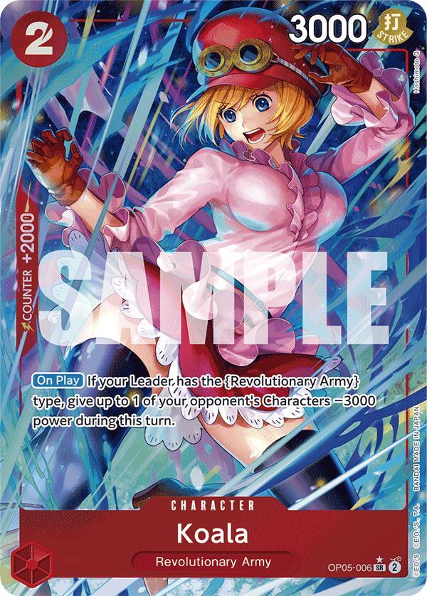 Koala (Alternate Art) (OP05-006) [Premium Booster -The Best-] | Jack's On Queen