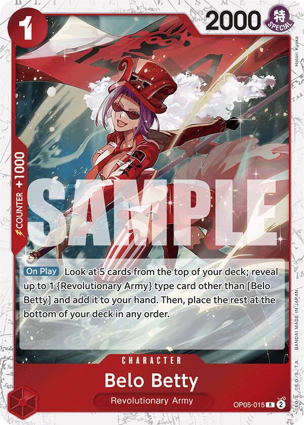 Belo Betty (Jolly Roger Foil) (OP05-015) [Premium Booster -The Best-] | Jack's On Queen