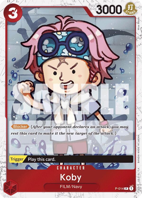 Koby (Jolly Roger Foil) (P-014) [Premium Booster -The Best-] | Jack's On Queen
